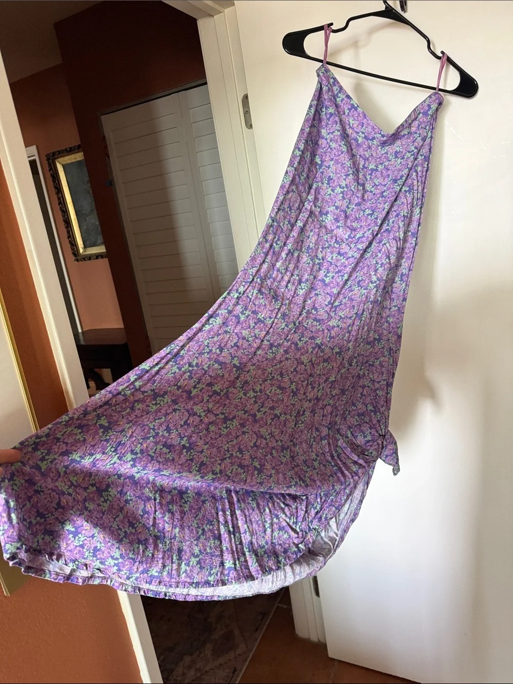 Spell Lavender Floral Midi Slip Dress - Picture 3 of 3